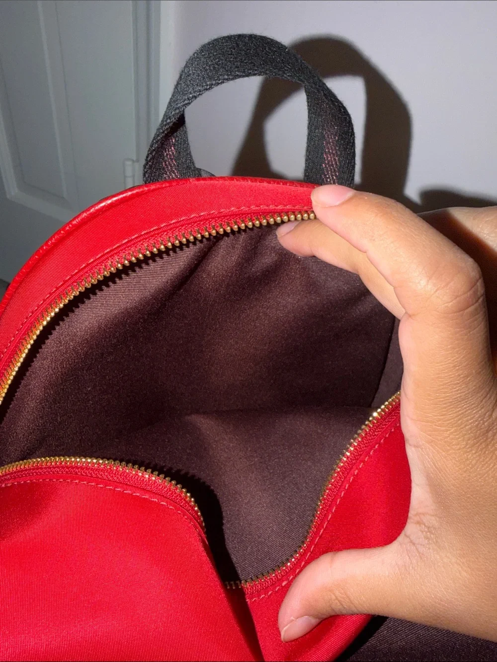 Coach compact backpack